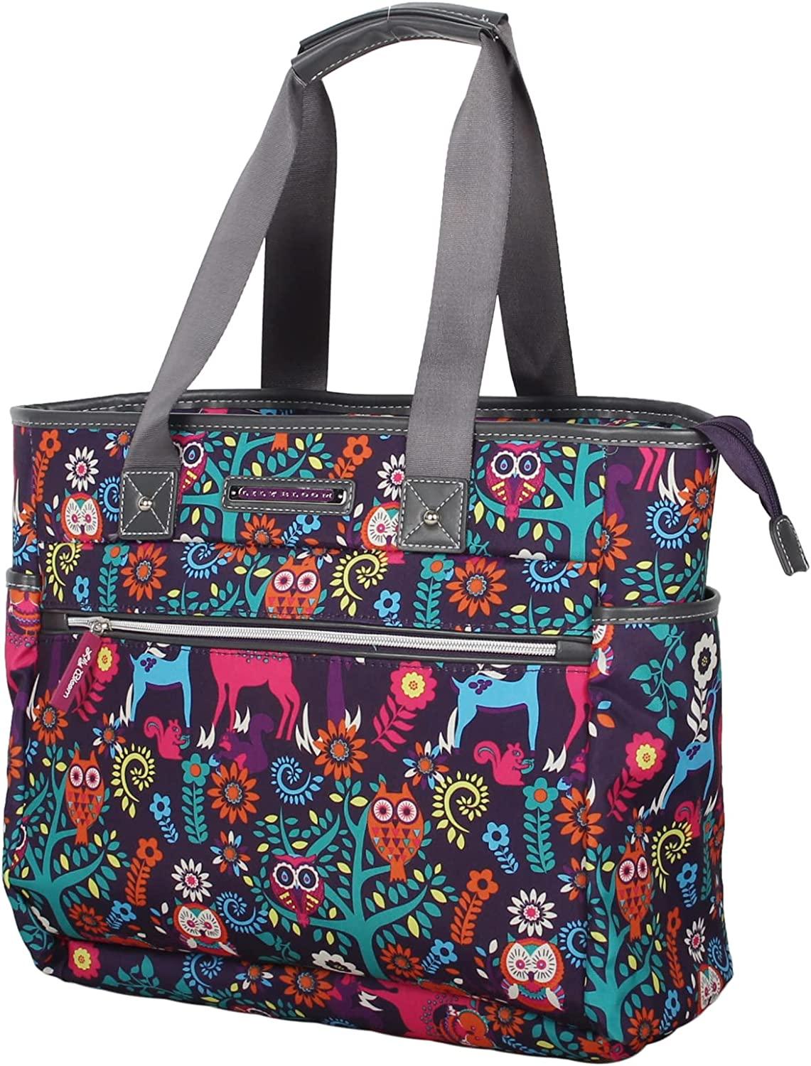 Luggage Set 4 Piece Suitcase Collection With Spinner Wheels For Woman (Wildwoods)