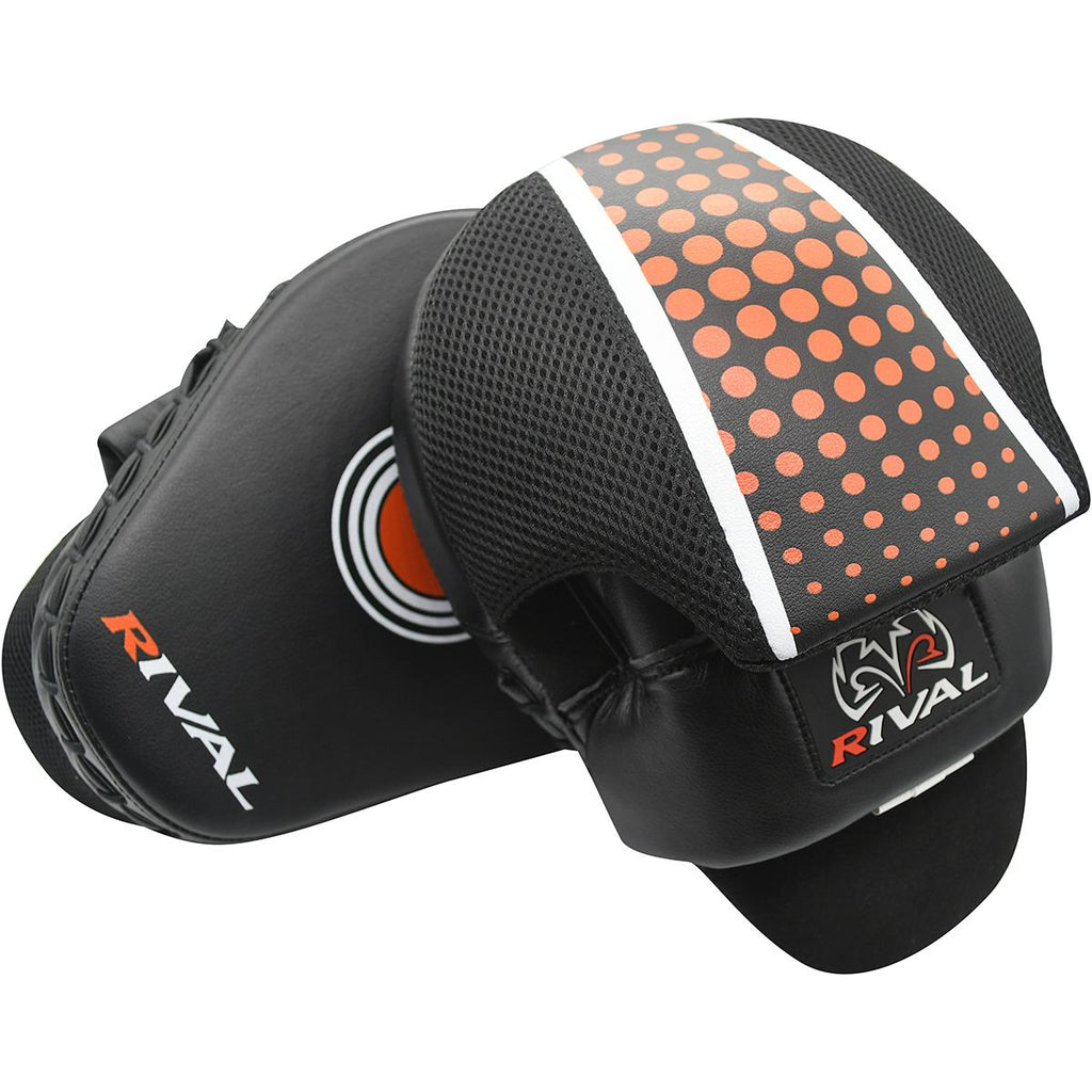RIVAL Boxing RAPM Russ Anber Pro Punch Mitts - Black
