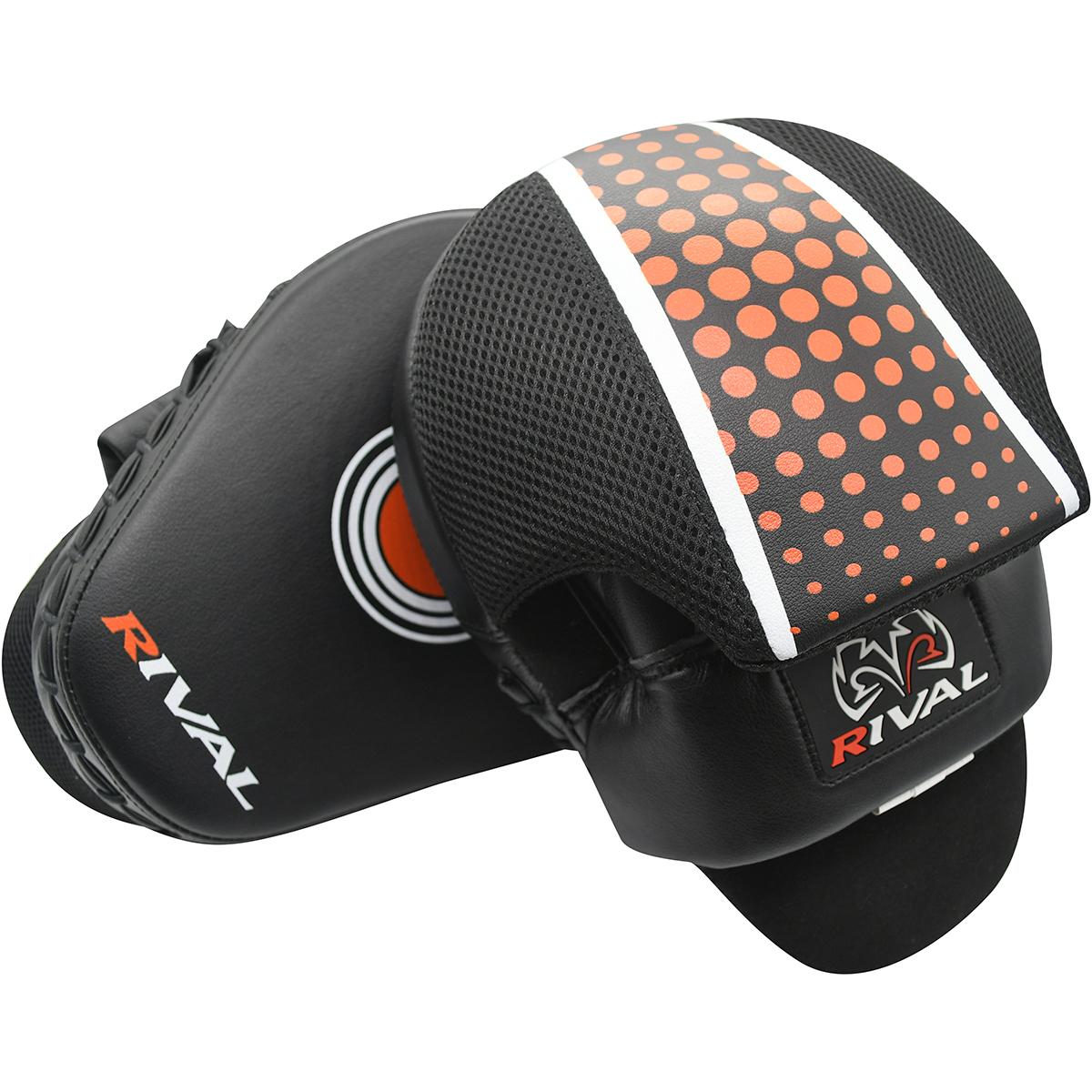 RIVAL Boxing RAPM Russ Anber Pro Punch Mitts - Black
