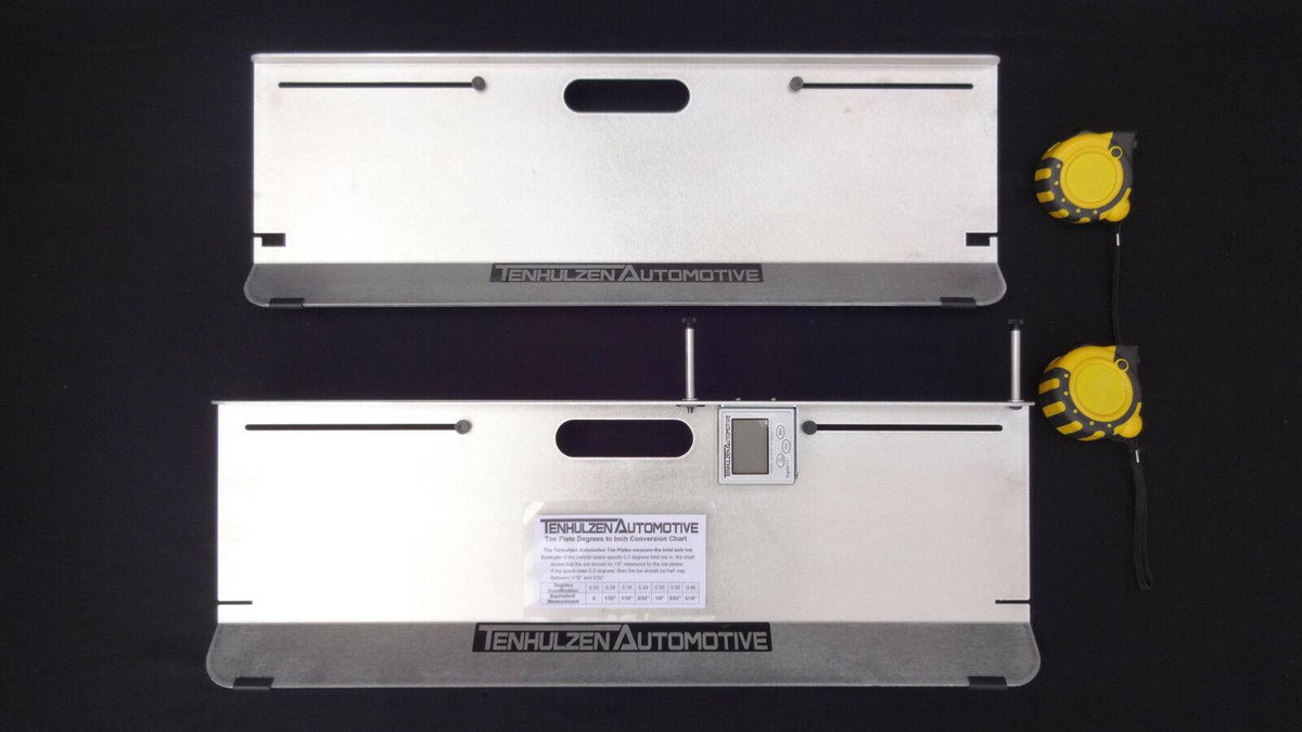 Tenhulzen Automotive 2-Wheel Alignment Tool - Measures Camber/Caster/
