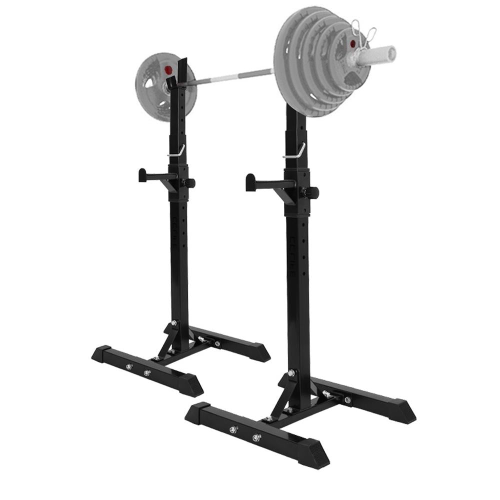 Transer Adjustable Squat Rack Squat Rack Barbell Bench Press Portable Dumbbell Rack Multi-Function Equipment for Home Gym Indoor Use