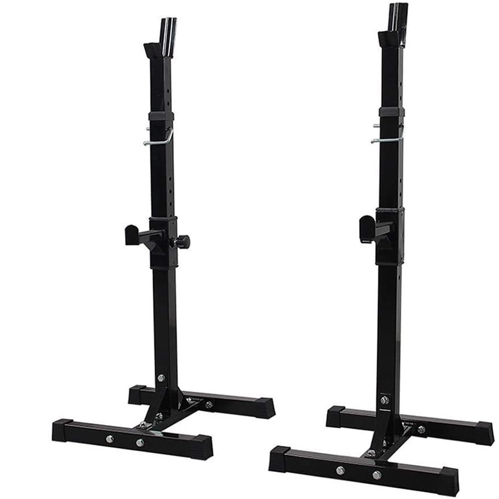 Transer Adjustable Squat Rack Squat Rack Barbell Bench Press Portable Dumbbell Rack Multi-Function Equipment for Home Gym Indoor Use