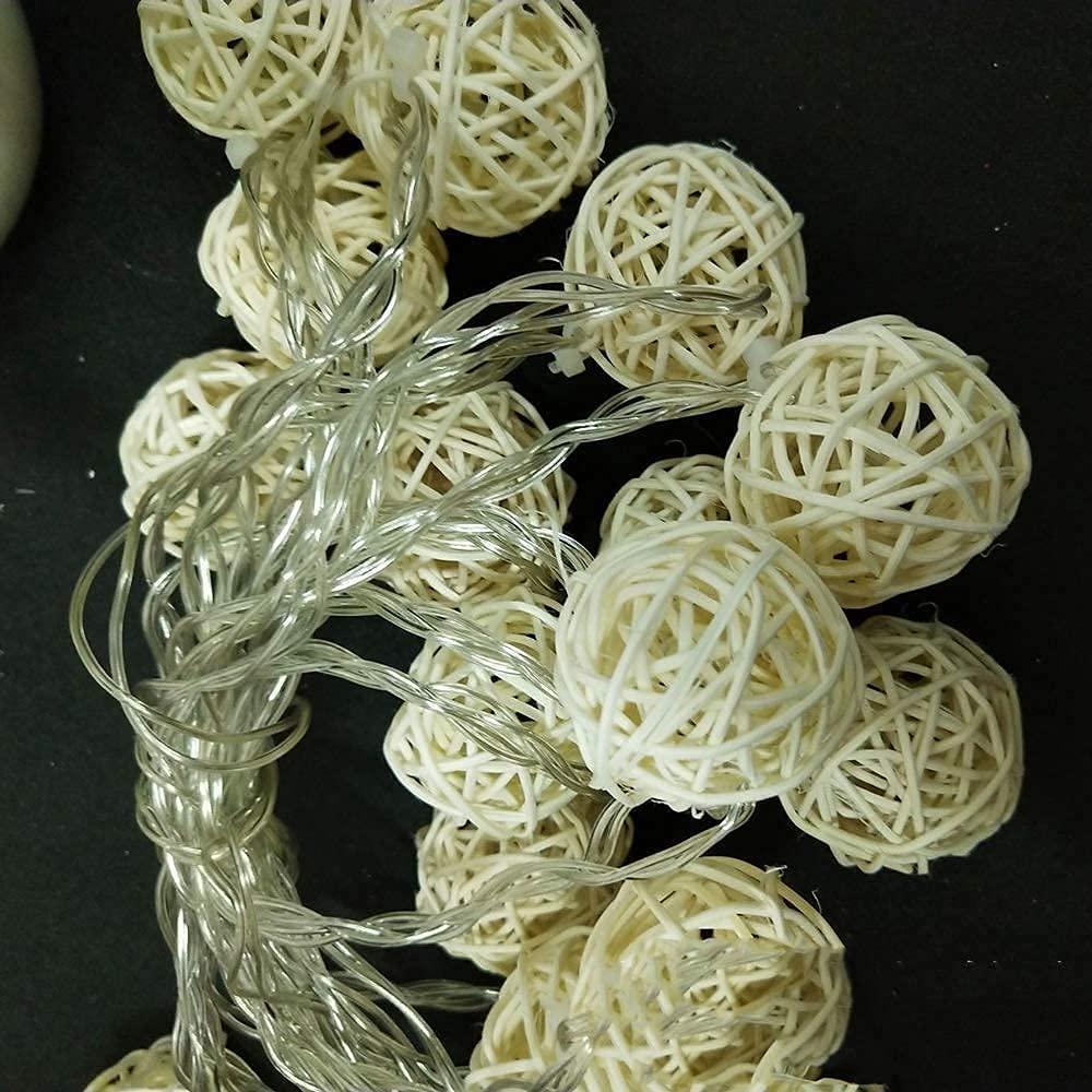 AEGIS light Led Rope Lights Sepak Takraw Gypsophila Rope Lights Fairy Lights for Girls Bedroom DIY Decoration Christmas Jar Lights for Bedroom Wedding USB Powered Lights (Size : L 3M)