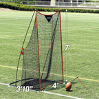 Football 7 x 4 Sideline Training Foldable KicNet with Travel Case