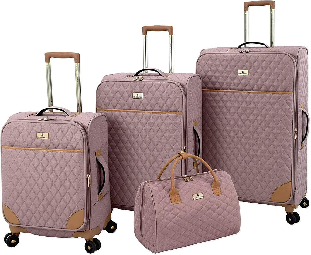 London Fog 4 Piece Set, Rose Gold
