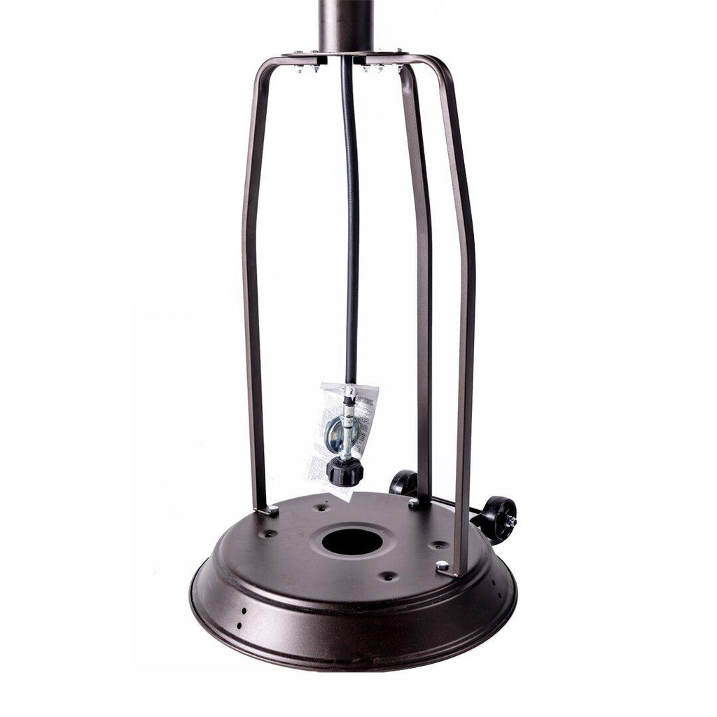 Standing Patio Heater, Automatic Safety Shutoff: Yes, Overall: 7' 4'' H x 2' 6'' W x 2' 6'' D