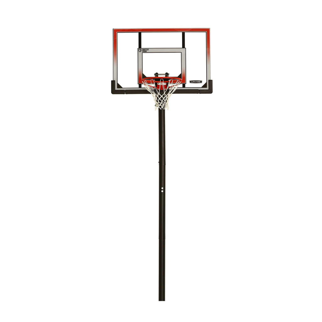 Lifetime 50'' Shatterproof In-Ground One Hand Adjust System, 71799