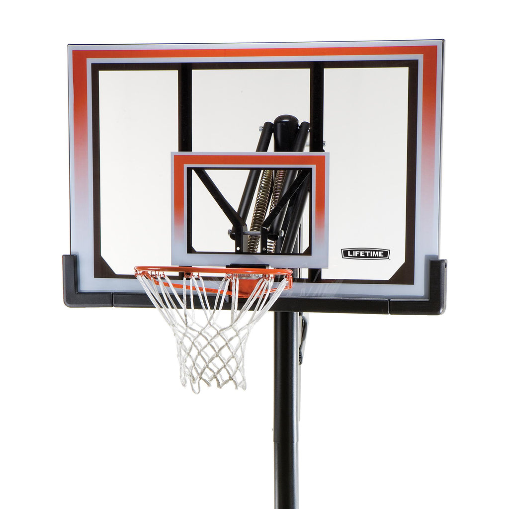 Lifetime 50'' Shatterproof In-Ground One Hand Adjust System, 71799