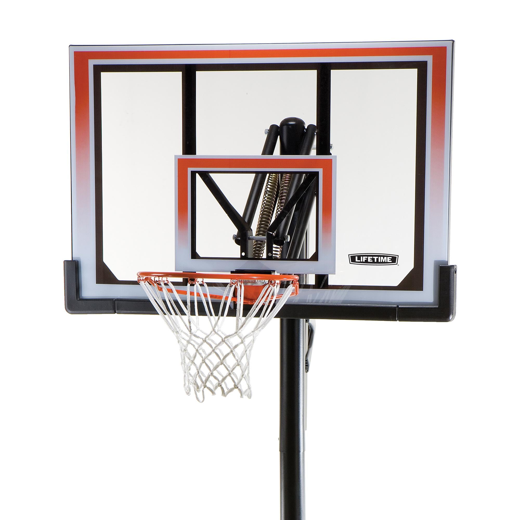 Lifetime 50'' Shatterproof In-Ground One Hand Adjust System, 71799