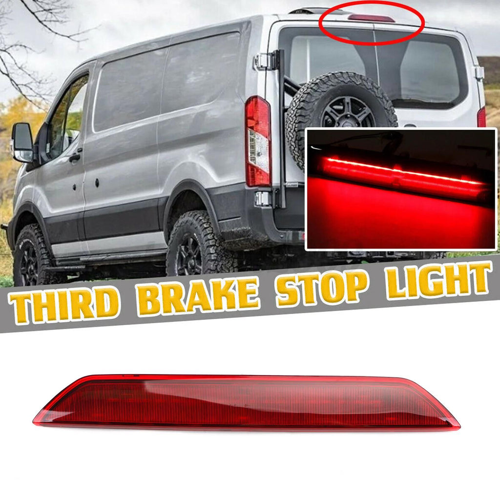 2015-2023 Ford Transit Red Rear Center High Mount Stop Third Brake Light Generic
