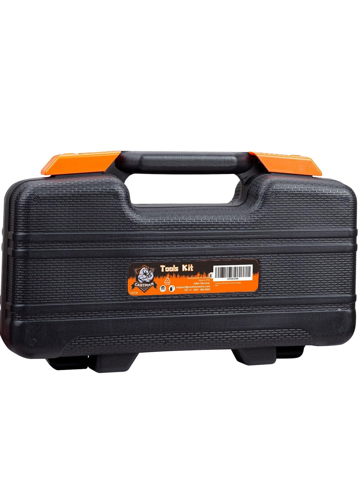 39-Piece Household Tool Set, OranHand Kit With StoraCase | Complete assortment for home repairs, DIY projects, furniture setup, crafting, and daily household fixes in toolbox.