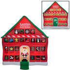 8 ft. Tall Airblown-Advent Calendar Scene-LG