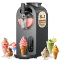 2 in 1 Slushie Machine & Soft Serve Ice Cream Maker, No Ice Needed, 8 Pre Sets, Frozen Drink, Protein Ice Cream, Milkshake, Frappe, Spiked, Sorbet and More