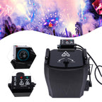 Dry Ice Machine DJ Stage Effect Low Smoke Fog Machine for Wedding Party Black