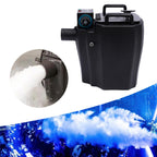 Dry Ice Machine DJ Stage Effect Low Smoke Fog Machine for Wedding Party Black