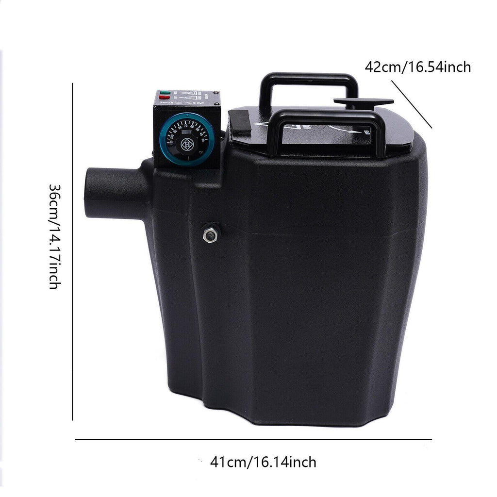 Dry Ice Machine DJ Stage Effect Low Smoke Fog Machine for Wedding Party Black