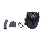 Anqidi 3500W DJ Stage Effect Dry Ice Machine Manual Black Plastic Low Smoke Machine for Wedding Party