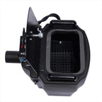 Anqidi 3500W DJ Stage Effect Dry Ice Machine Manual Black Plastic Low Smoke Machine for Wedding Party