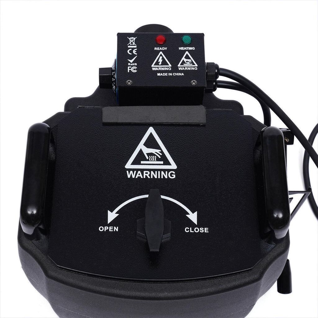 Anqidi 3500W DJ Stage Effect Dry Ice Machine Manual Black Plastic Low Smoke Machine for Wedding Party