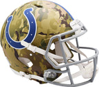 Riddell Indianapolis Colts Camo Alternate Revolution Speed Authentic Football Helmet