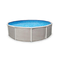 Blue Wave BlueWave Products ABOVE GROUND POOLS NB2524 18' Round 52" Belize Steel Pool