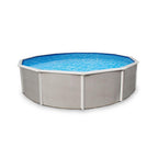 Blue Wave BlueWave Products ABOVE GROUND POOLS NB2524 18' Round 52" Belize Steel Pool