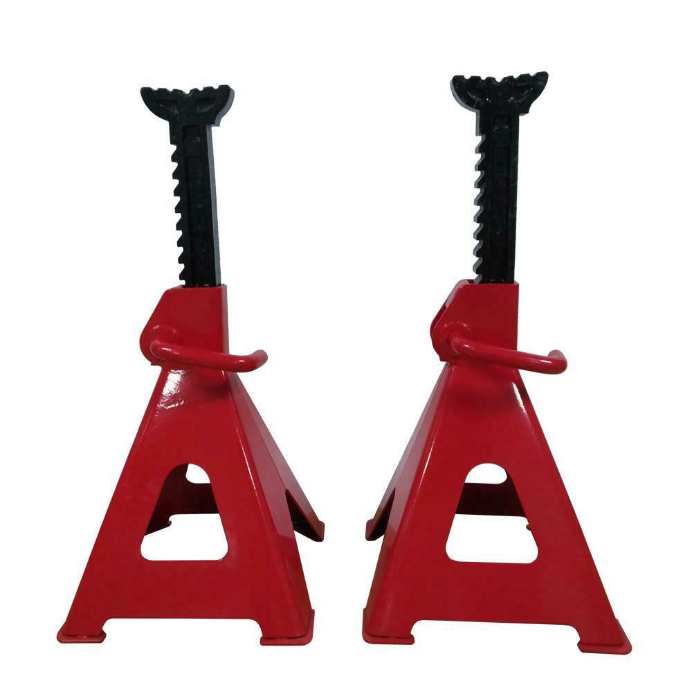 High Qualuty 12 Ton Jack Stands Red for Car,Vehicle Maximum Height 29-2/5"
