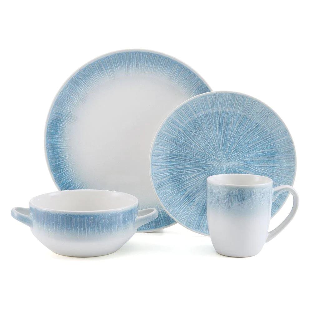Logan 16 Piece Dinnerware Set, Service for 4