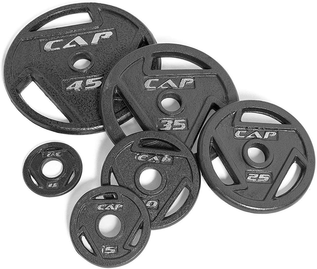CAP, Barbell 2 In. Olympic Grip, 45 Pound Set of 2 Weight Plate