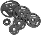 CAP, Barbell 2 In. Olympic Grip, 45 Pound Set of 2 Weight Plate