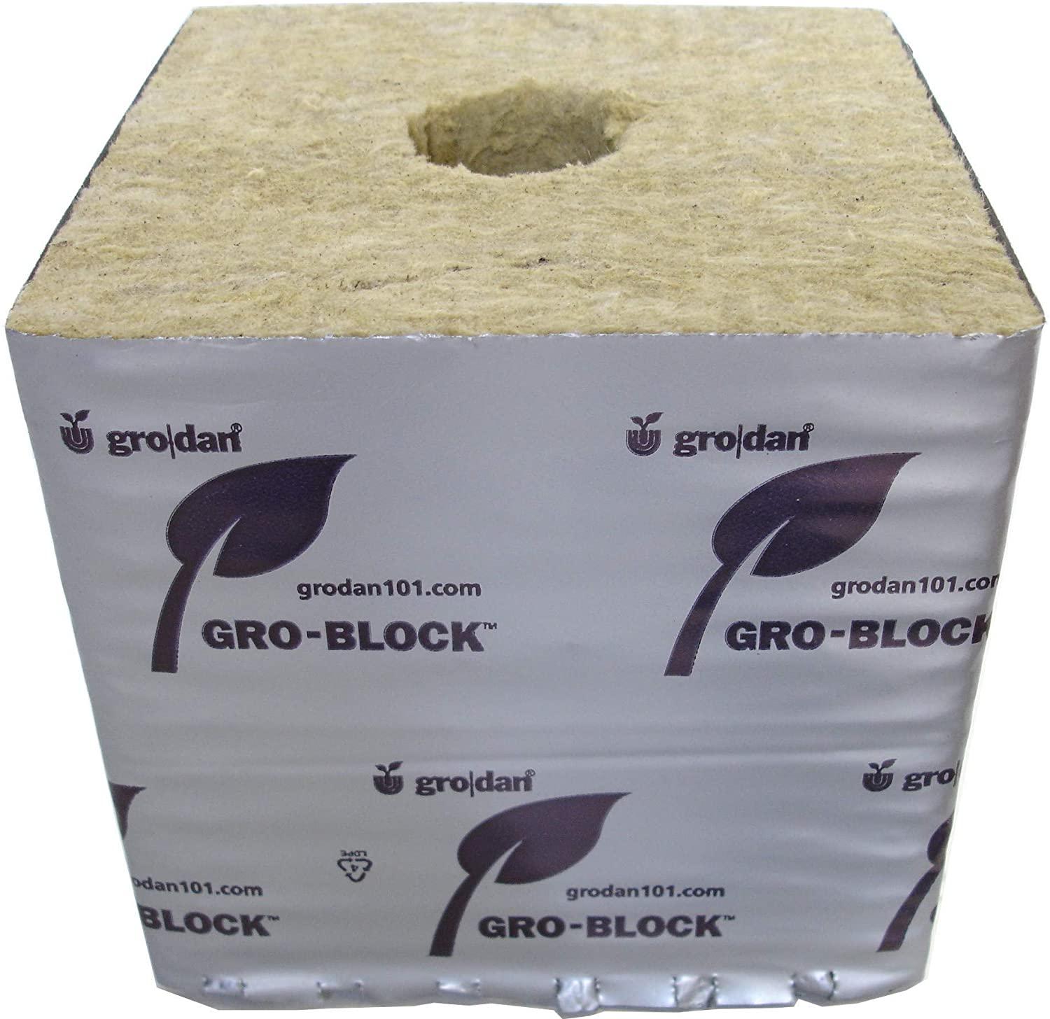 grodan hugo 6x6x6 hydroponics seed starting block (24)