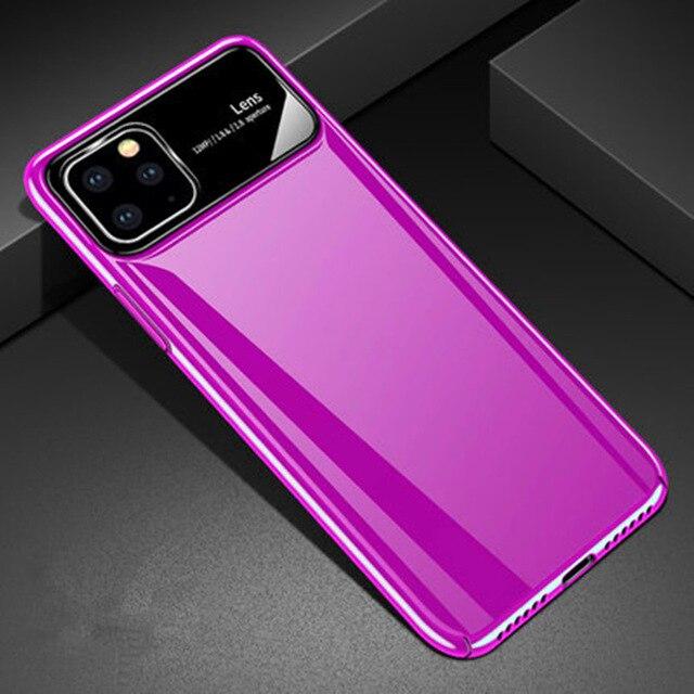 Luxury Ultra Thin Mirror Electroplate Surface Cover For iPhone