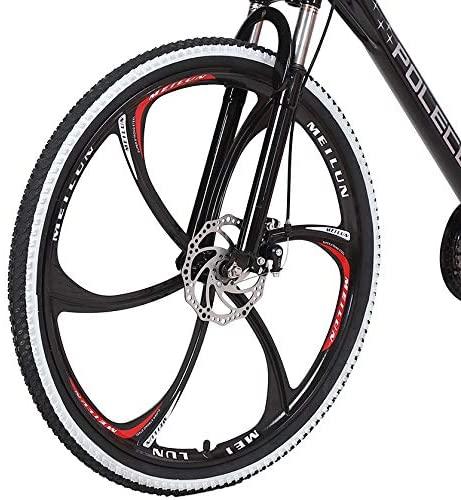 Road Bike, 26 Inch Wheels, 21 Speed 700c Non-Slip Dual Disc Brake Bicycle