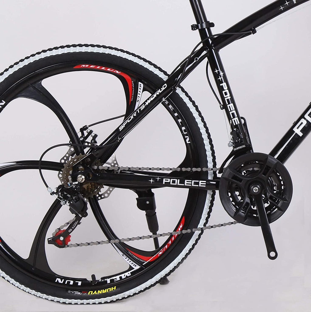 Road Bike, 26 Inch Wheels, 21 Speed 700c Non-Slip Dual Disc Brake Bicycle