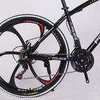 Road Bike, 26 Inch Wheels, 21 Speed 700c Non-Slip Dual Disc Brake Bicycle
