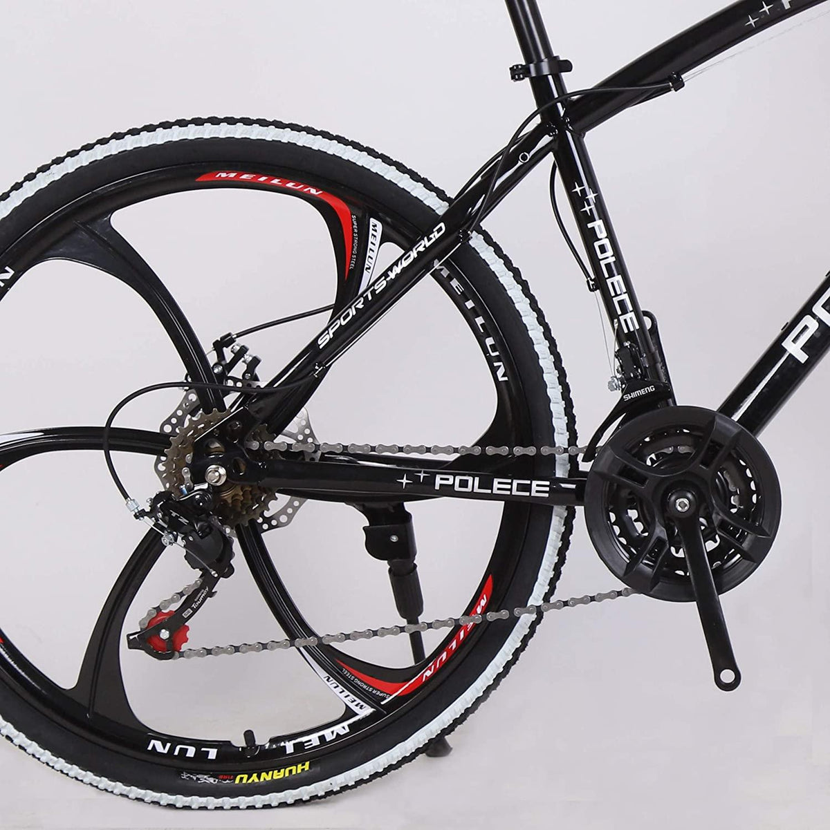 Road Bike, 26 Inch Wheels, 21 Speed 700c Non-Slip Dual Disc Brake Bicycle