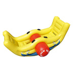 Swimline 9058 Giant Inflatable Sea-Saw Water Rocker 2 Person Swimming Pool Float with Built-In Handles for Kids and Adults,