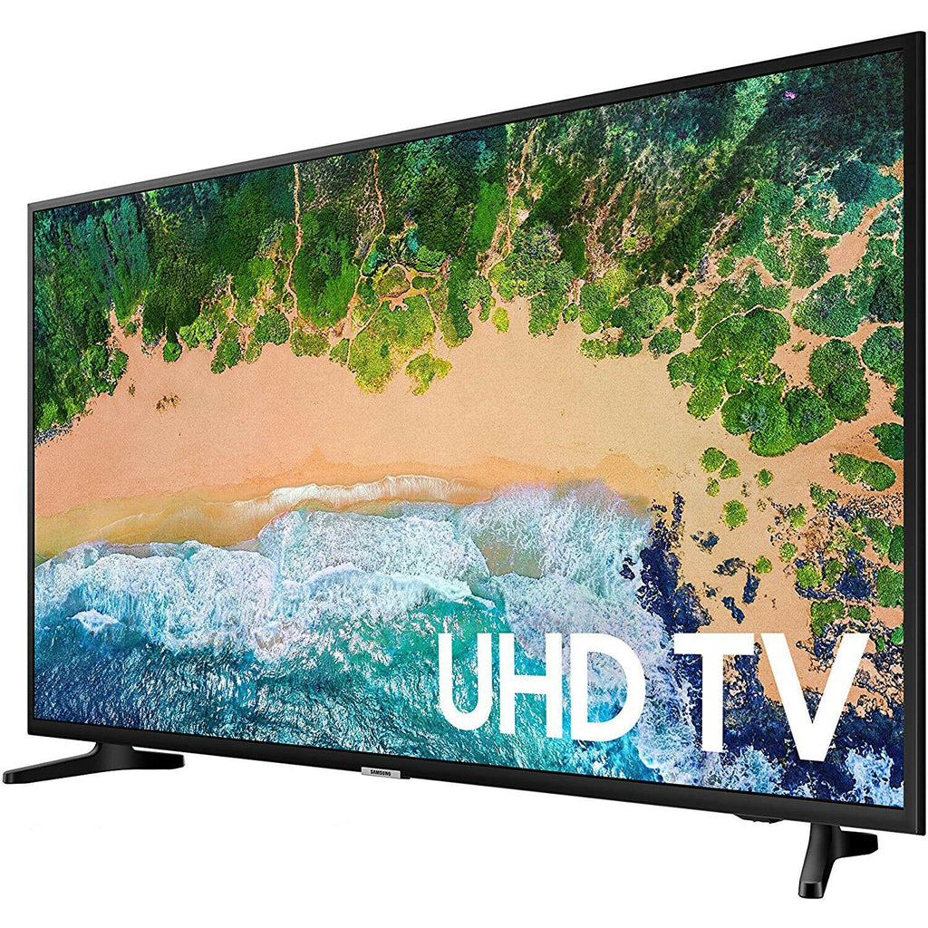 samsung 43-inch nu6900 4k hdr uhd smart led tv un43nu6900bfxza usb hdmi bundle