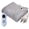 Electric Heated Blanket, 50 x 60 inches Heated Throw Blanket with 3 Heating Levels, Washable Flannel Heating Pad, Soft Electric Heating Pad, Suitable for Home and Office
