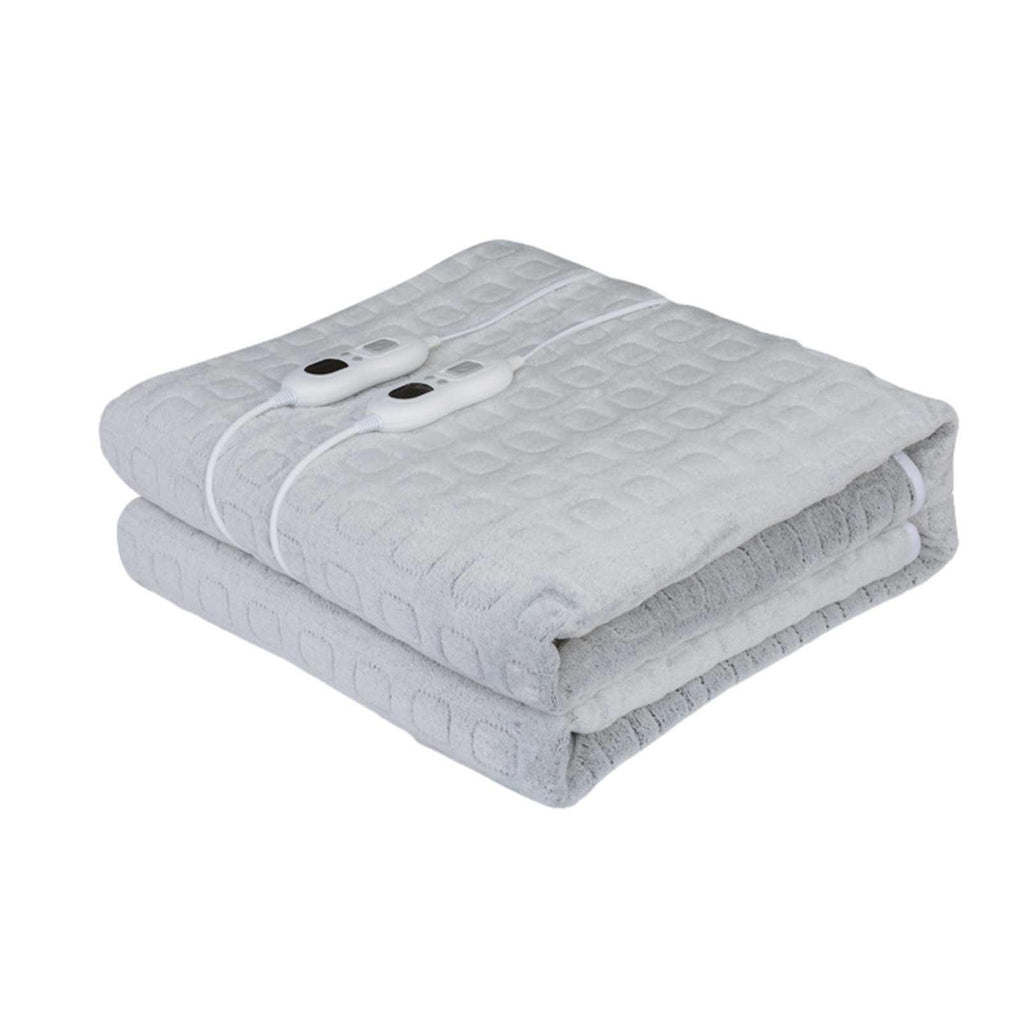 Electric Heated Blanket, 50 x 60 inches Heated Throw Blanket with 3 Heating Levels, Washable Flannel Heating Pad, Soft Electric Heating Pad, Suitable for Home and Office