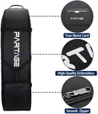Golf Travel Bag, Golf Travel Case for Airlines, 600D Heavy Duty Oxford -Black