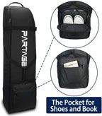 Golf Travel Bag, Golf Travel Case for Airlines, 600D Heavy Duty Oxford -Black