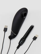 Womanizer X We-Vibe Silver Delights Limited Edition Pleasure Collection, Black