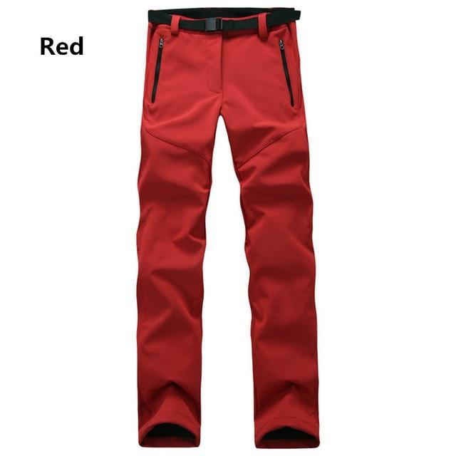 Women's Clothing - Winter Thick Warm Fleece Softshell Pants