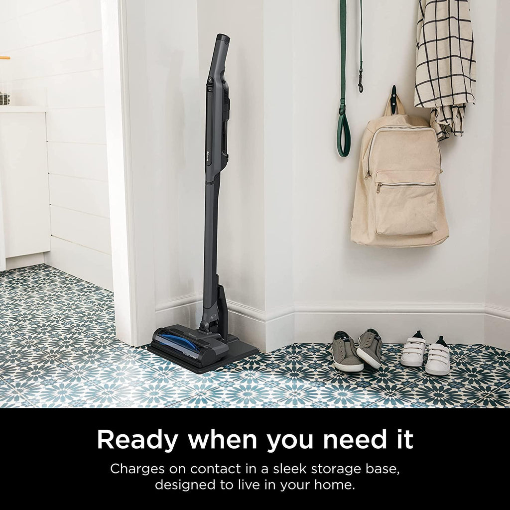 Shark WS642 WANDVAC System Pet 3-in-1 Ultra-Lightweight Powerful Cordless Stick &amp; Handheld Vacuum Combo with Charging Dock, Duster Crevice Tool &amp; Pet Multi-Tool, Grey