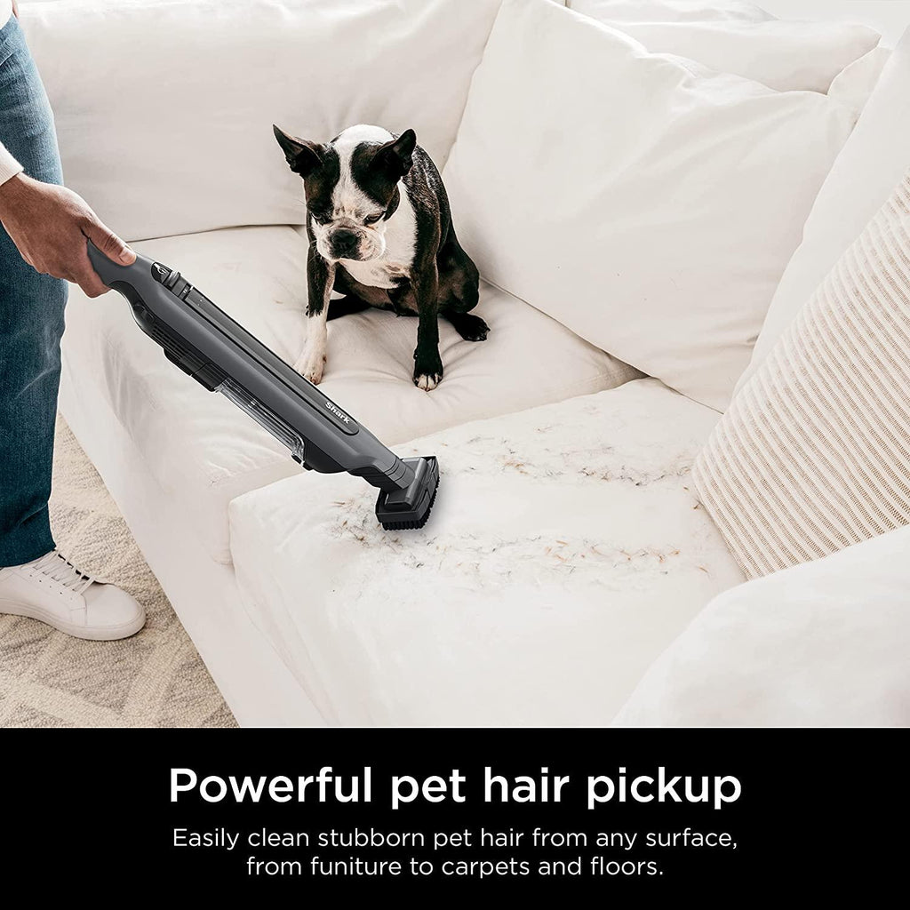 Shark WS642 WANDVAC System Pet 3-in-1 Ultra-Lightweight Powerful Cordless Stick &amp; Handheld Vacuum Combo with Charging Dock, Duster Crevice Tool &amp; Pet Multi-Tool, Grey