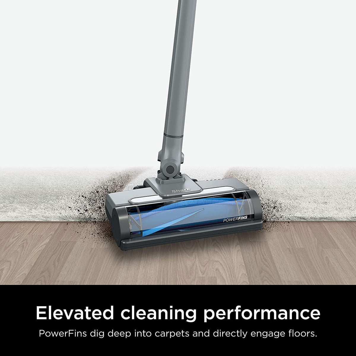 Shark WS642 WANDVAC System Pet 3-in-1 Ultra-Lightweight Powerful Cordless Stick &amp; Handheld Vacuum Combo with Charging Dock, Duster Crevice Tool &amp; Pet Multi-Tool, Grey