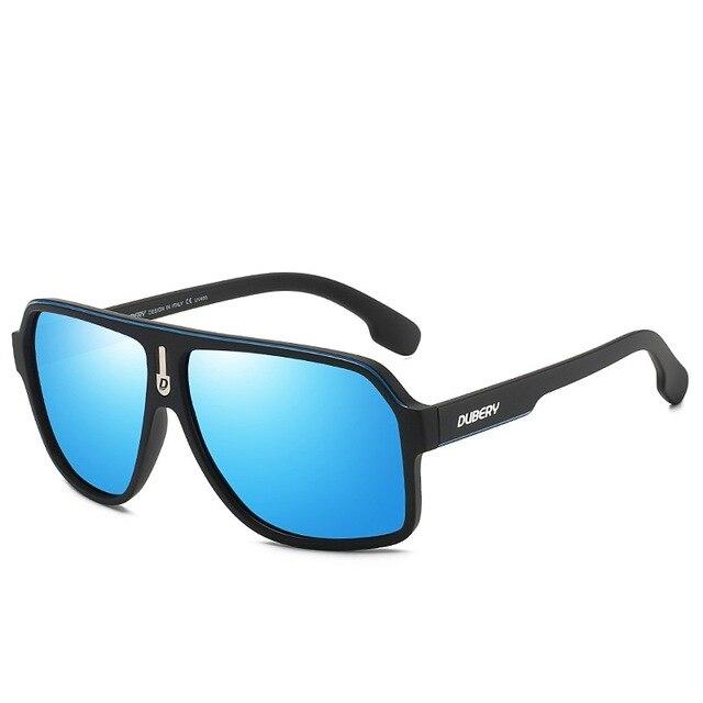 Brand Design Men Square Driving Black Goggles Oculos