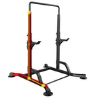 Pgyong Multifunctional Adjustable Power Rack Exercise Horizontal Bar Pull-up Squat Stand for Home Gym Fitness