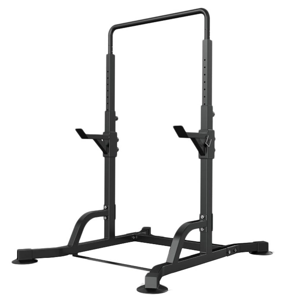 Pgyong Multifunctional Adjustable Power Rack Exercise Horizontal Bar Pull-up Squat Stand for Home Gym Fitness